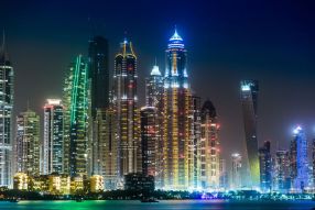 Фреска Красочный Дубаи