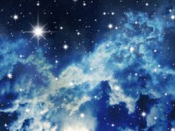 Фреска Звездное небо в облаках