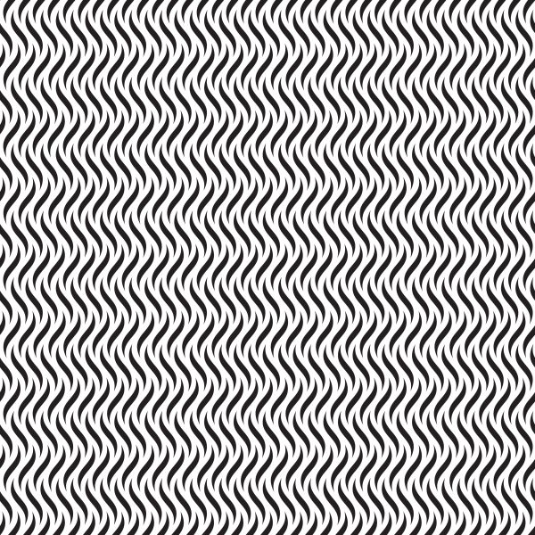 Фреска Черно-белые волны 3Д