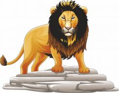 Фреска Король лев рисунок