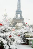 Фреска Новогодний Париж