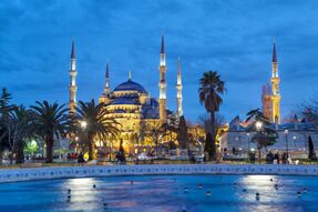 Фреска Голубая мечеть