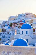 Фотообои Белый город в Греции
